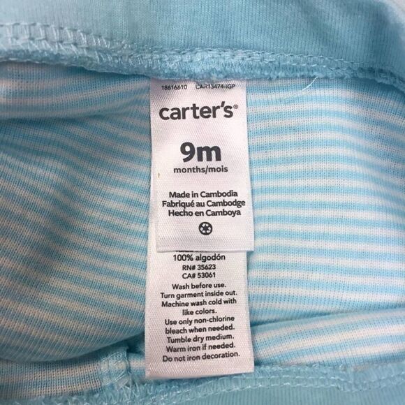 CARTER’S Tulle Polka Dot Tutu Skirt Striped Leggings Infant Girl SIZE 9 Months - Picture 5 of 6